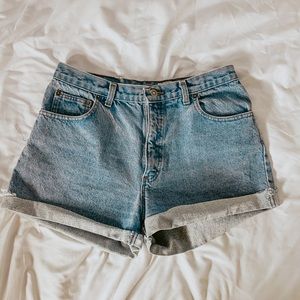 Vintage High Rise Jean Mom Shorts